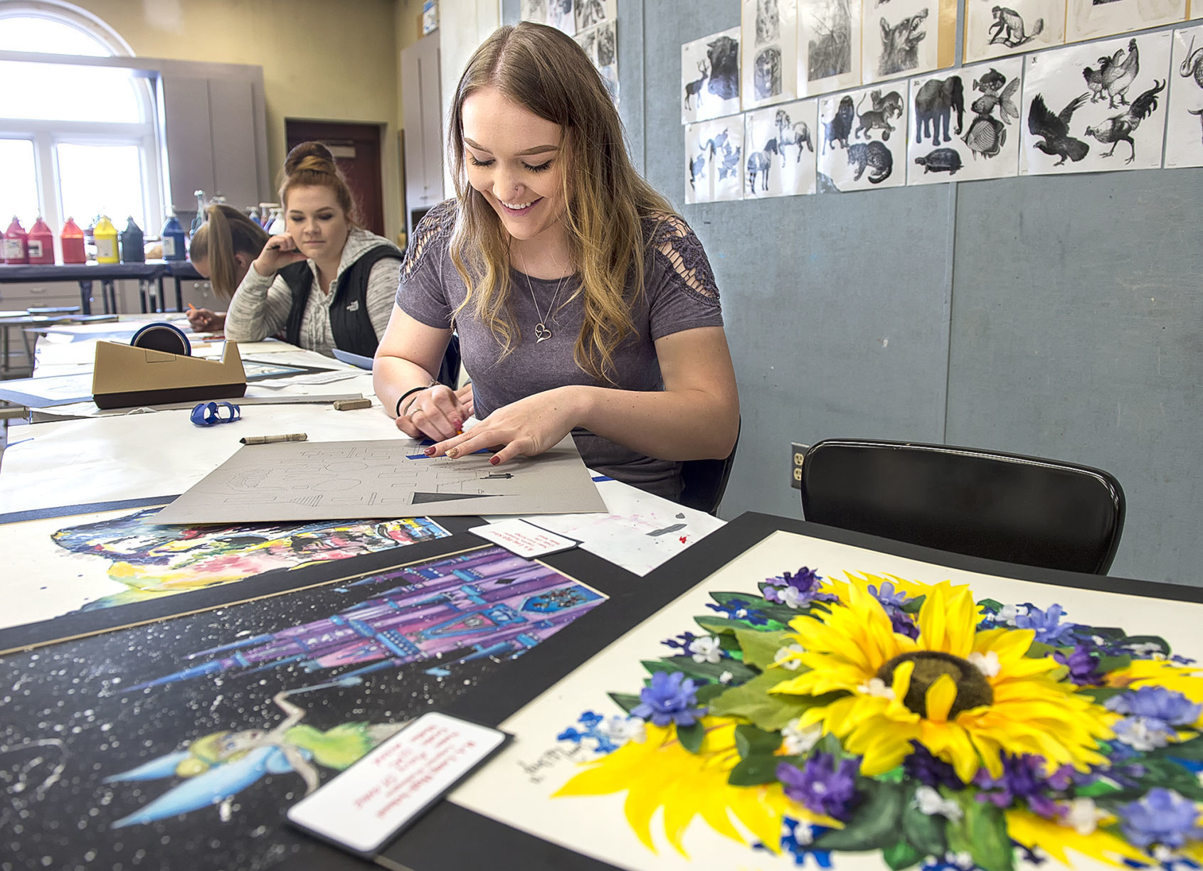 High/middle schools art show